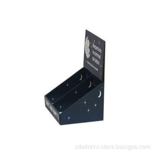 Recycled Embossing Pop Cardboard Display Stand For Christma